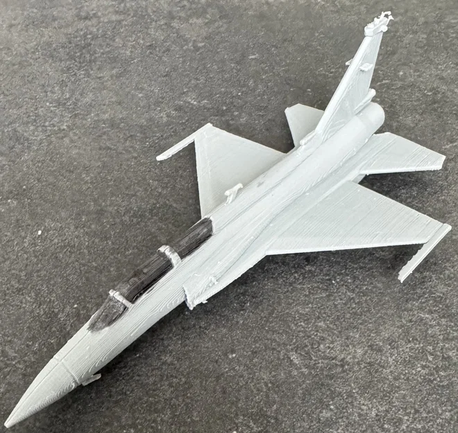 Mô hình lắp ráp máy bay chiến đấu JF-17 Thunder Kit Card - Image 13