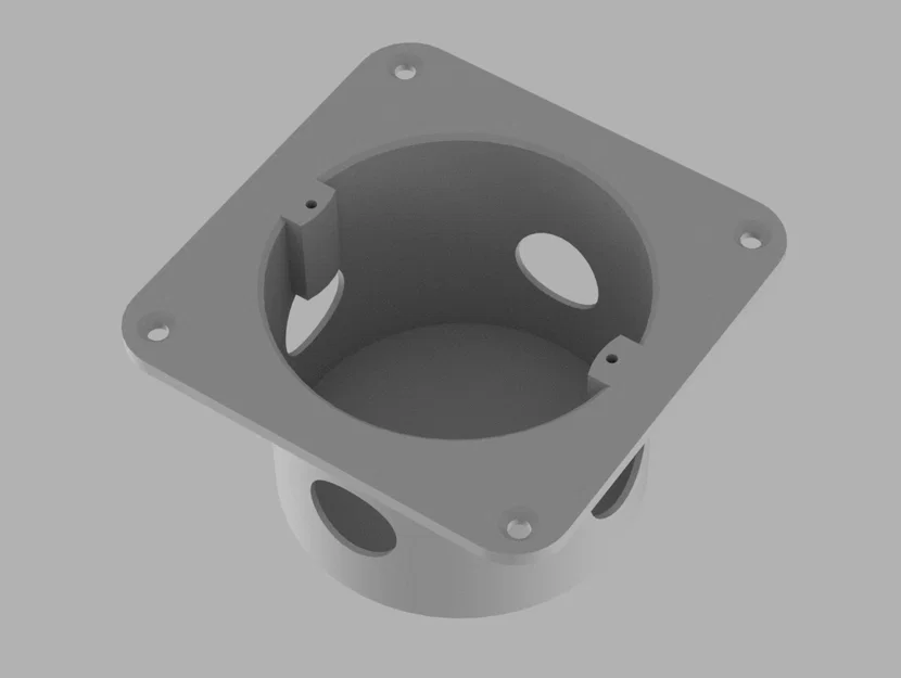 Hộp âm tường kèm khung (Unterputzdose mit Rahmen) - Flush-mounted box with frame - Image 1