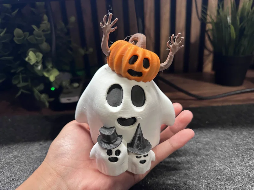 Gia đình ma Halloween: halloween ghost familly - Image 2