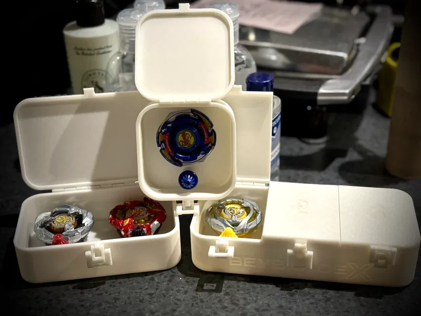 Bộ sưu tập hộp đựng Beyblade X in 3D tiện lợi và chắc chắn - Image 2