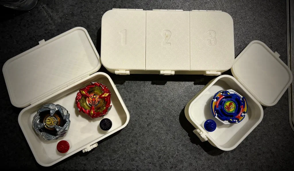 Bộ sưu tập hộp đựng Beyblade X in 3D tiện lợi và chắc chắn - Image 3