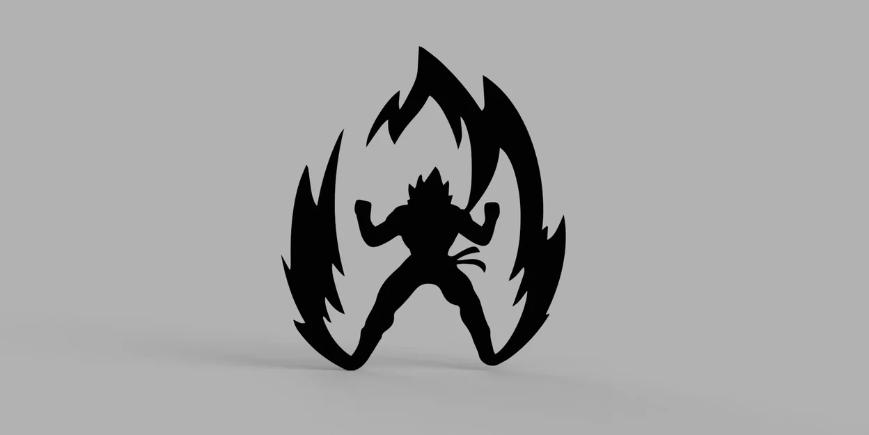 Mô hình treo tường trang trí hình Goku cực chất cho fan anime - Image 1
