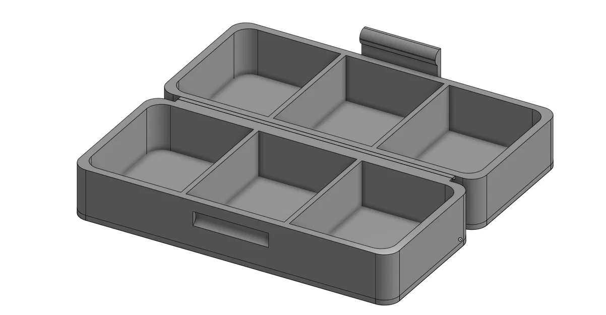 Hộp thuốc (Pill box) 3 ngăn - Image 1