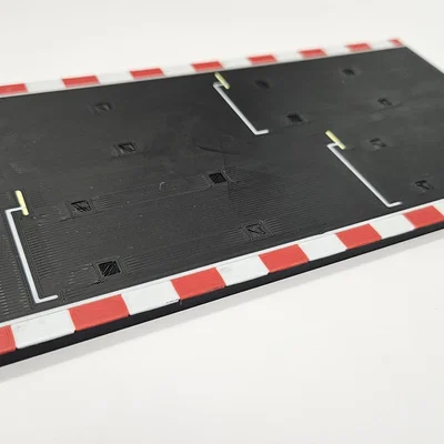 Vạch xuất phát đường đua tỉ lệ 1/64 – 4 xe