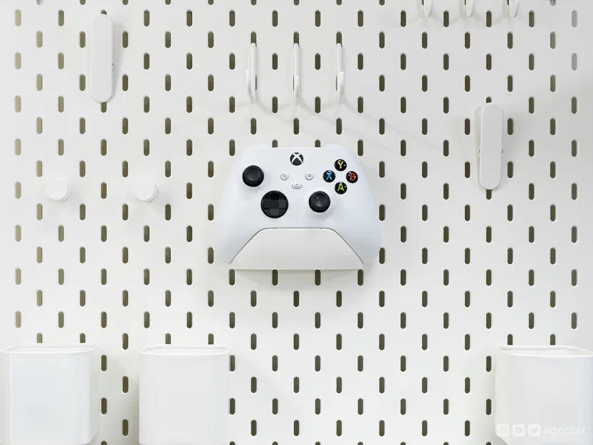 Giá đỡ tay cầm Xbox cho pegboard IKEA SKÅDIS - Image 2