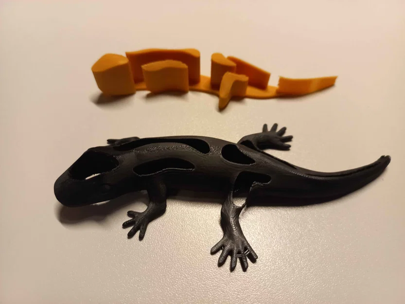 Single Extruder - Dual Color - Thằn lằn Salamander (fusion360) - Image 3