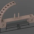 Mô hình kiểm tra hiệu chuẩn máy in 3D đa năng (Calibration Tool) - Thumbnail 2