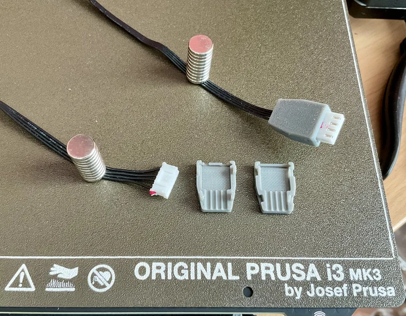 Nắp bảo vệ cổng JST, loại 4-pin và 6-pin có đánh dấu chân - Image 1