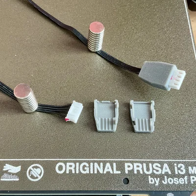 Nắp bảo vệ cổng JST, loại 4-pin và 6-pin có đánh dấu chân