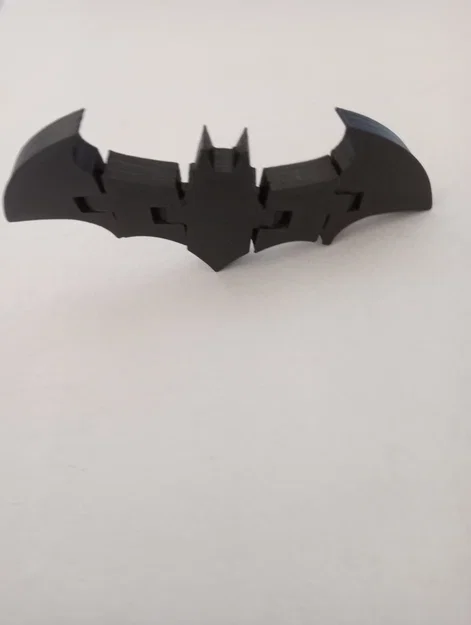 Logo Batman khớp nối (Articulated) + phiên bản móc khóa - Image 2