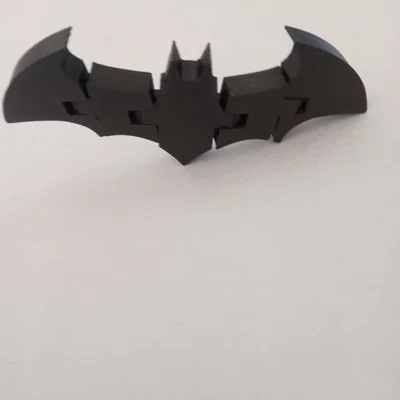 Logo Batman khớp nối (Articulated) + phiên bản móc khóa