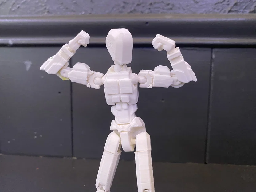 Mô hình khớp nối Strong Dummy 13 linh hoạt - Tự in tại nhà - Image 1