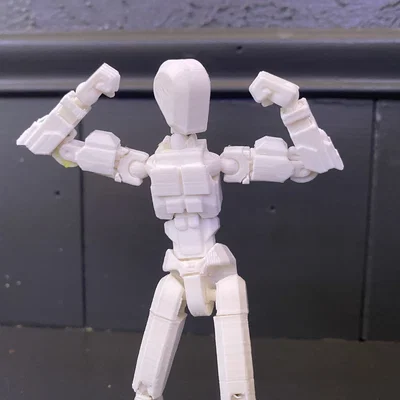 Mô hình khớp nối Strong Dummy 13 linh hoạt - Tự in tại nhà