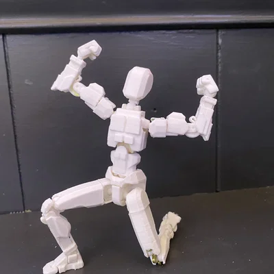 Mô hình khớp nối Strong Dummy 13 linh hoạt - Tự in tại nhà
