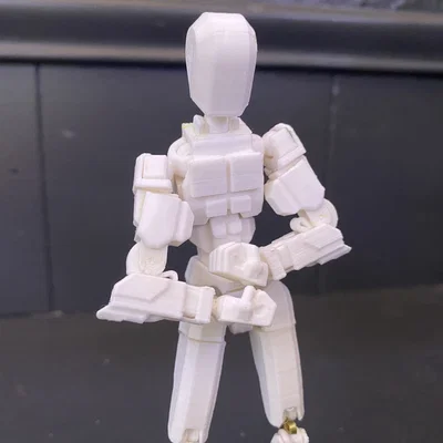 Mô hình khớp nối Strong Dummy 13 linh hoạt - Tự in tại nhà