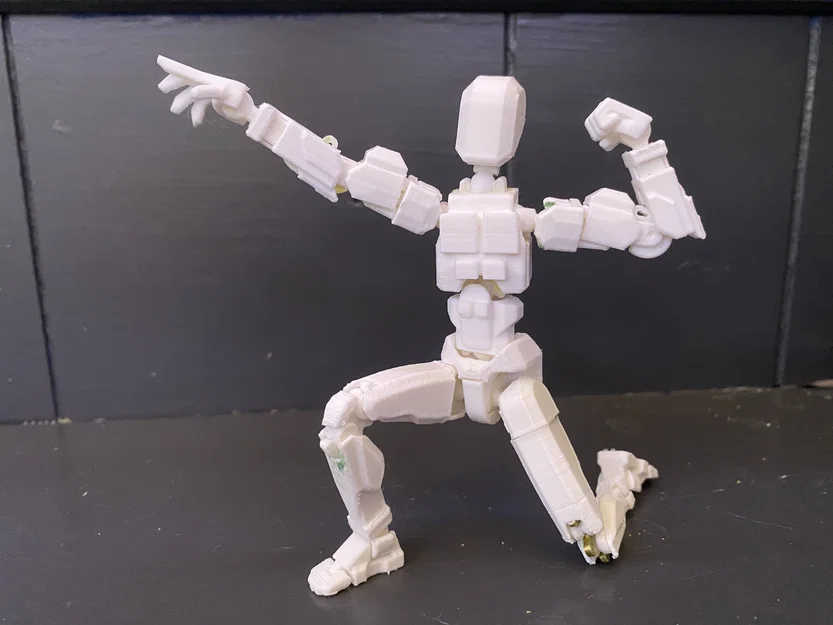Mô hình khớp nối Strong Dummy 13 linh hoạt - Tự in tại nhà - Image 4