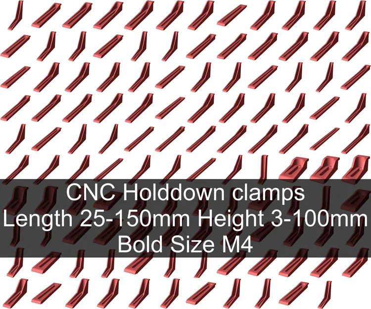 Kẹp giữ phôi CNC (mọi kích cỡ, OpenSCAD) - Image 6