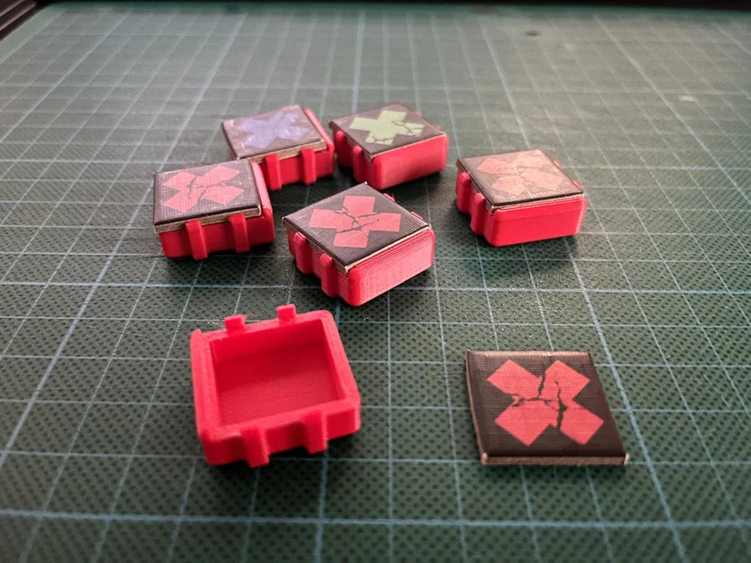Thùng Vũ Khí và Thùng Mục Tiêu Zombicide - Image 4