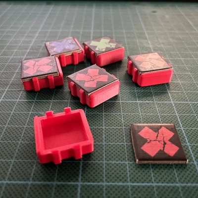 Thùng Vũ Khí và Thùng Mục Tiêu Zombicide