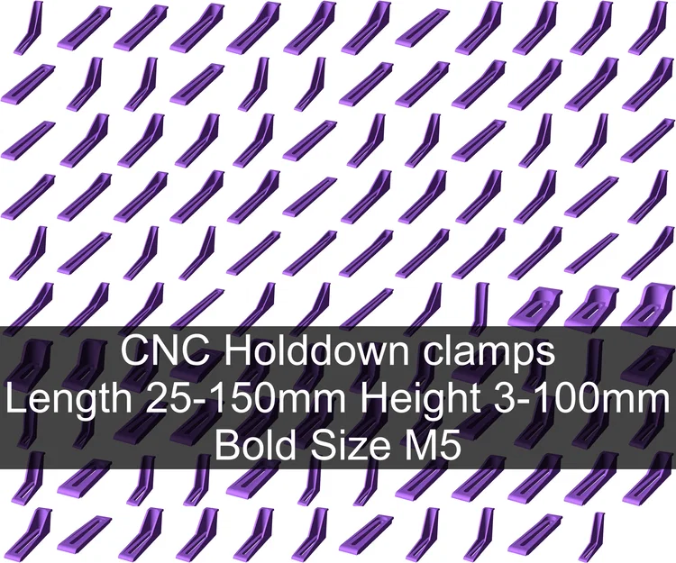 Kẹp giữ phôi CNC (mọi kích cỡ, OpenSCAD) - Image 8