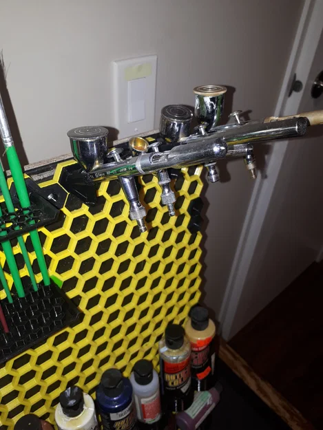 Airbrush Holders cho HSW (Honeycomb Storage Wall) - Image 1