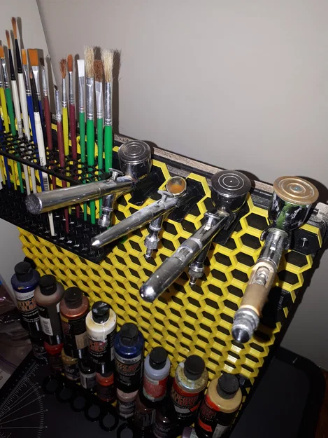 Airbrush Holders cho HSW (Honeycomb Storage Wall) - Image 2