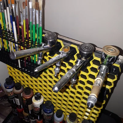 Airbrush Holders cho HSW (Honeycomb Storage Wall)