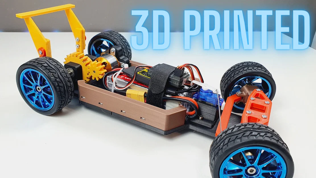 Xe RC in 3D (3D Printed RC Car) - Image 1