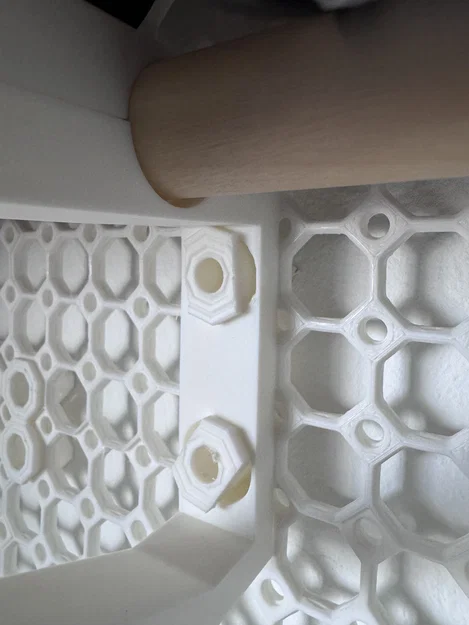 Bracket Multiboard treo cuộn filament bằng dowel - Image 2