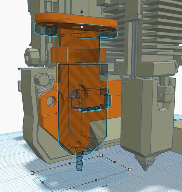 Ngàm gắn BLTouch/3DTouch cho máy in SV08 - Image 2