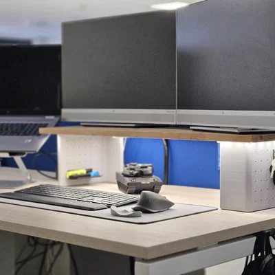 FlexiStand - Kệ đỡ màn hình modular tùy biến (in 3D)