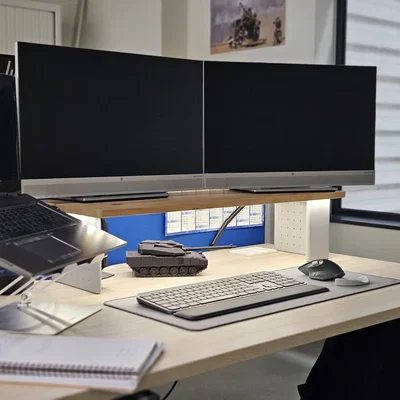 FlexiStand - Kệ đỡ màn hình modular tùy biến (in 3D)