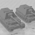Panzerjäger Tiger (P) Ferdinand (Sd.Kfz.184) gắn tháp Maus II, pháo 150mm KwK 44 L38 - Thumbnail 2