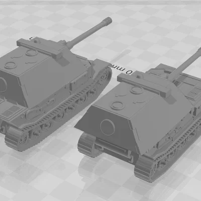 Panzerjäger Tiger (P) Ferdinand (Sd.Kfz.184) gắn tháp Maus II, pháo 150mm KwK 44 L38