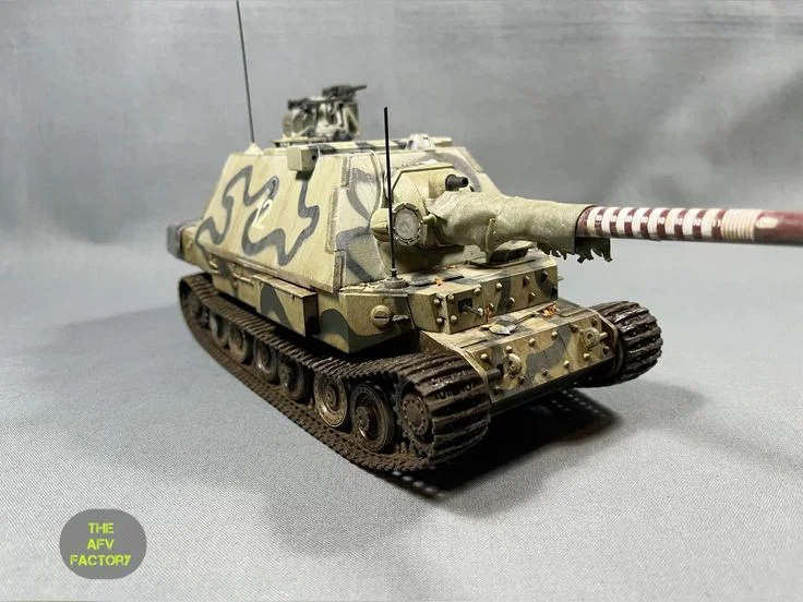 Panzerjäger Tiger (P) Ferdinand (Sd.Kfz.184) gắn tháp Maus II, pháo 150mm KwK 44 L38 - Image 6