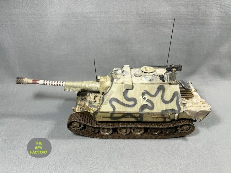 Panzerjäger Tiger (P) Ferdinand (Sd.Kfz.184) gắn tháp Maus II, pháo 150mm KwK 44 L38 - Image 8
