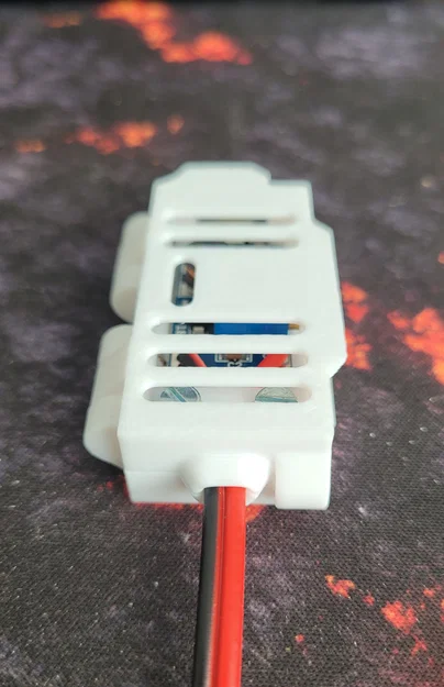Vỏ hộp MT3608 DC-DC Boost StepUp chỉnh áp (2 bản: có/không USB) print-in-place - Image 2