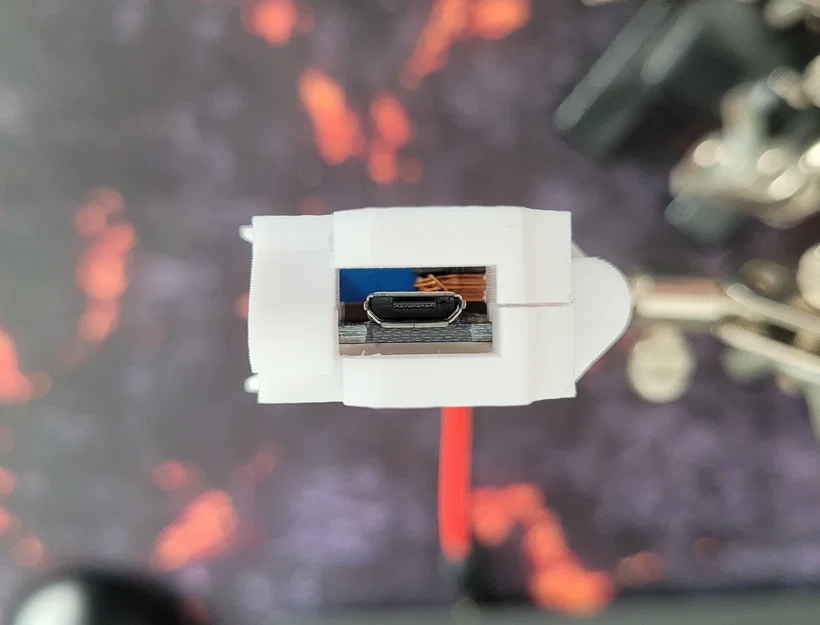 Vỏ hộp MT3608 DC-DC Boost StepUp chỉnh áp (2 bản: có/không USB) print-in-place - Image 3
