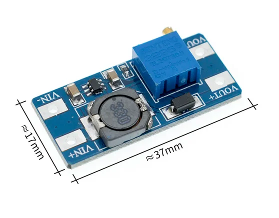 Vỏ hộp MT3608 DC-DC Boost StepUp chỉnh áp (2 bản: có/không USB) print-in-place - Image 6