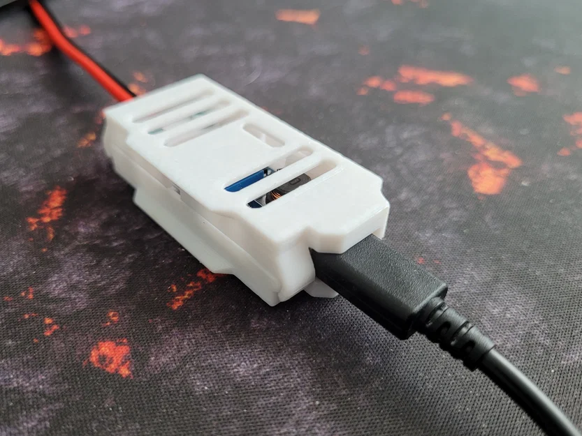 Vỏ hộp MT3608 DC-DC Boost StepUp chỉnh áp (2 bản: có/không USB) print-in-place - Image 11