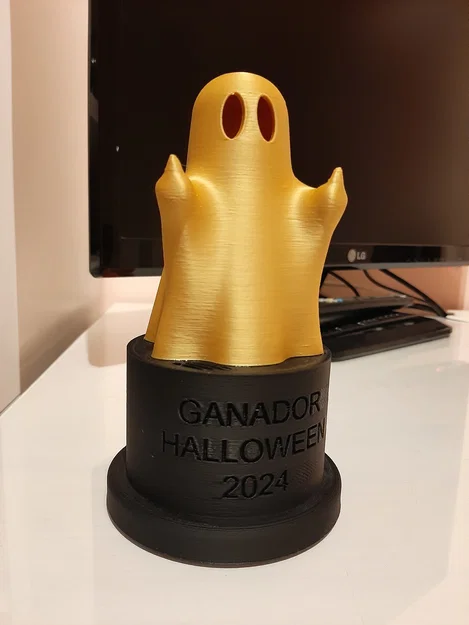 Cúp Vinh Danh Chú Ma Halloween 2024 - Mẫu In 3D Độc Đáo - Image 1