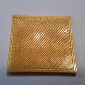 Bộ mẫu kiểm tra lớp in đầu tiên (First Layer Test) cho máy in 3D