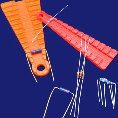 Dụng cụ uốn/chỉnh chân điện trở (Resistor lead forming tool)