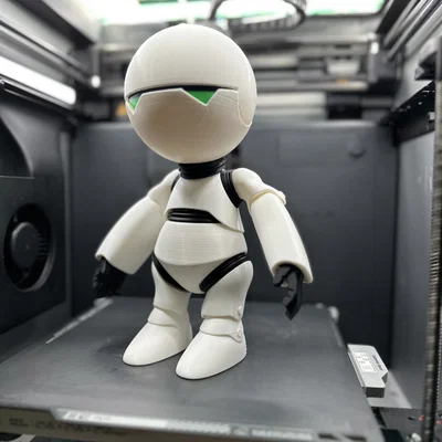 Mô hình robot Marvin - Phiên bản in 3D độc đáo cho người yêu công nghệ