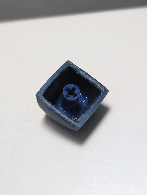 Keycap DES profile cho Cherry MX: stem và key tách rời (STL) - Image 3