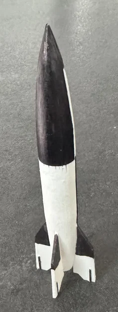 Mô hình tên lửa V-2 (V-2 Kit Card) lắp ráp 3D ấn tượng - Image 10