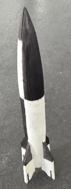 Mô hình tên lửa V-2 (V-2 Kit Card) lắp ráp 3D ấn tượng - Image 12