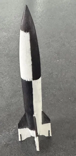 Mô hình tên lửa V-2 (V-2 Kit Card) lắp ráp 3D ấn tượng - Image 13