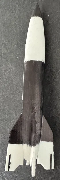 Mô hình tên lửa V-2 (V-2 Kit Card) lắp ráp 3D ấn tượng - Image 15