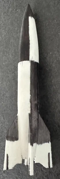 Mô hình tên lửa V-2 (V-2 Kit Card) lắp ráp 3D ấn tượng - Image 16